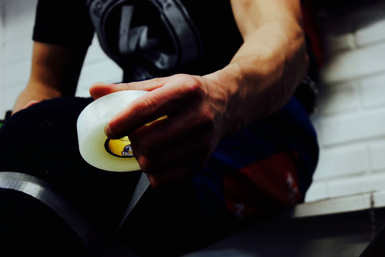 Tape ice hockey