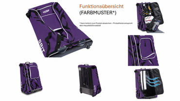 Tasche Grit HTFX Hockey Tower junior purple