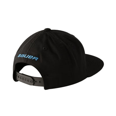 BAUER Eishockey Flat Brim Snapback Cap senior- schwarz