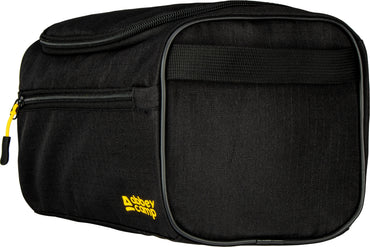 Sport Kulturbeutel Zubehörtasche schwarz/gelb Sportbeutel