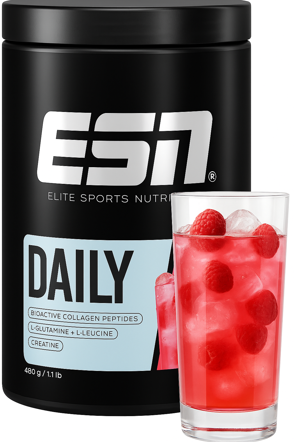 ESN Daily Gelenke & Knochen 480g Himbeer Eistee