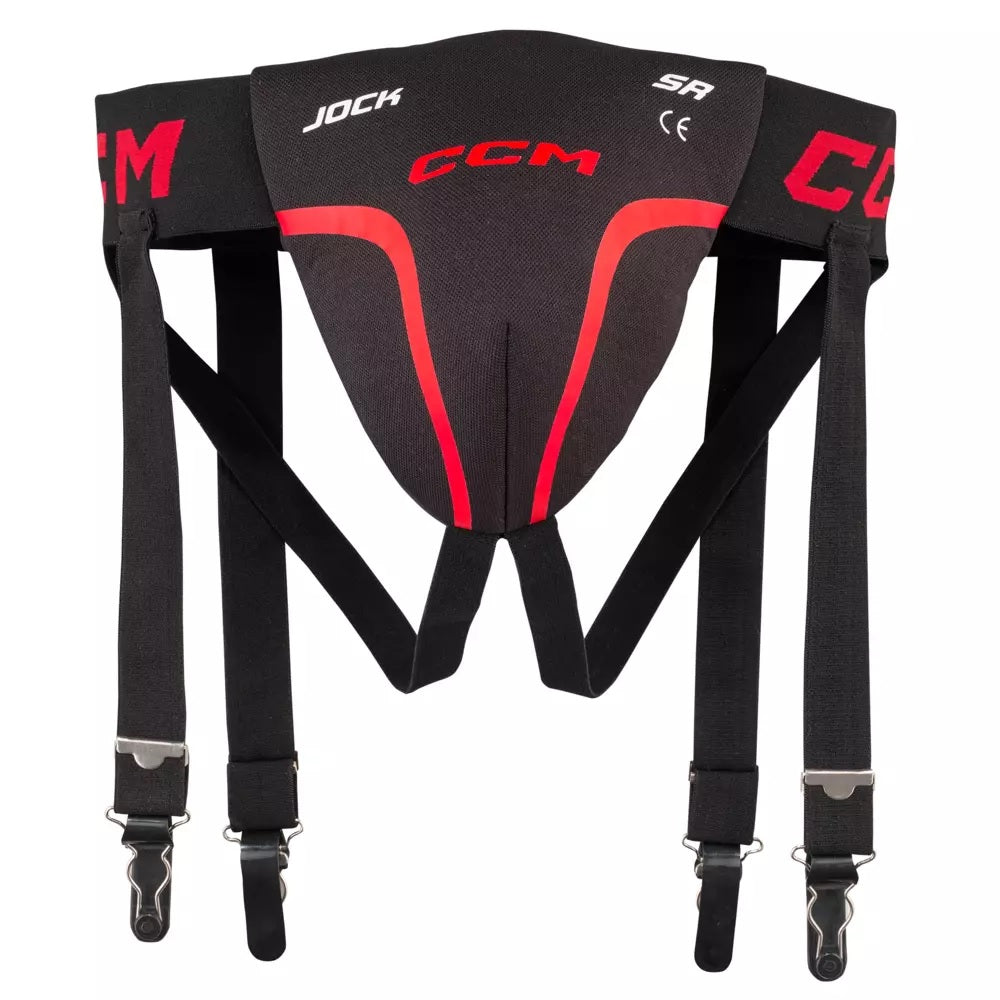 CCM Toque Combo pro Tiefschutz mit Stutzenhalter YTH/JR/SR
