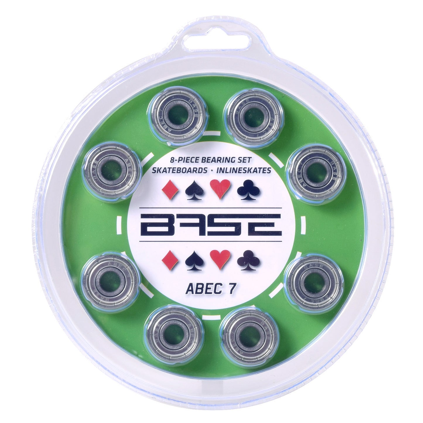Base Kugellager Inliner 608 ABEC 7 - 8 Stück
