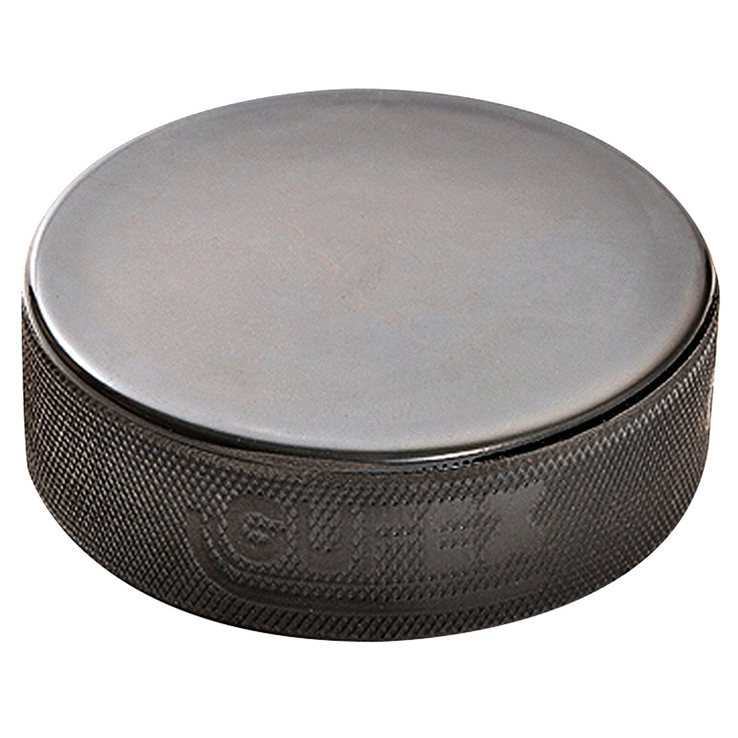 Gufex offizieller IIHF Eishockey Puck schwarz 160g