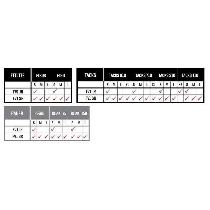 CCM Vollvisier Eishockey HF Full junior clear