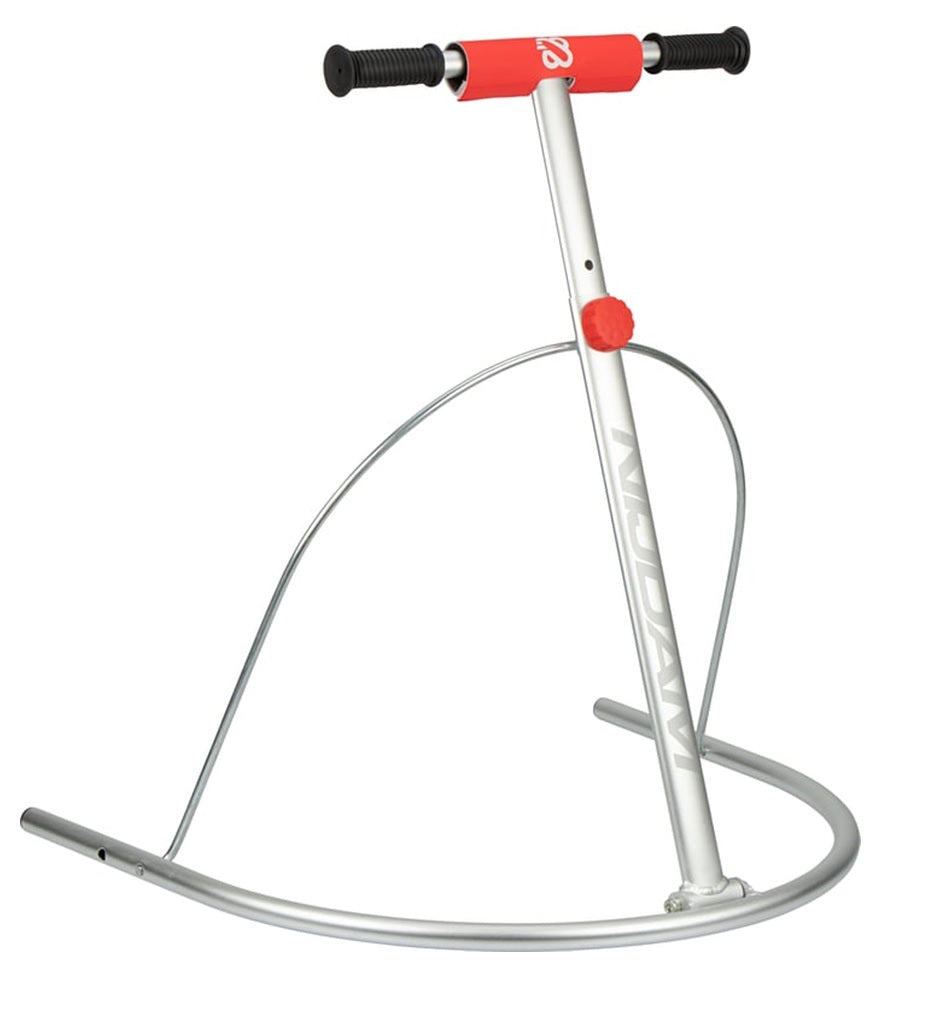 First Walker Ice Skate Aid Glider NIJDAM for ice skating silver