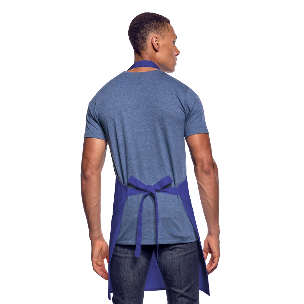 Kochschürze Hockey DAD für Hockey Väter - Royalblau
