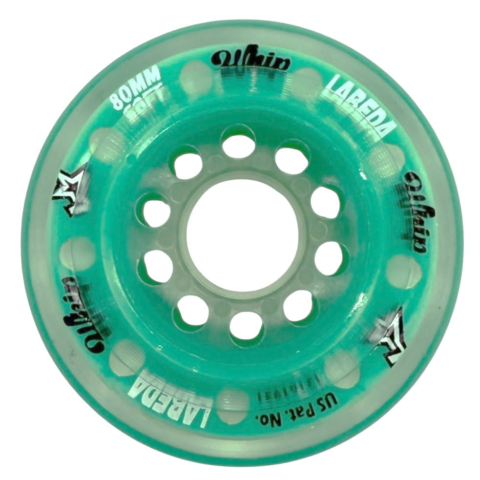 Labeda Whip Soft Inline Rollen indoor grün