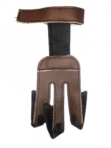 Guanto da tiro Halona nabuk, pelle, tiro a mano arco, punta guanto tiro con l'arco