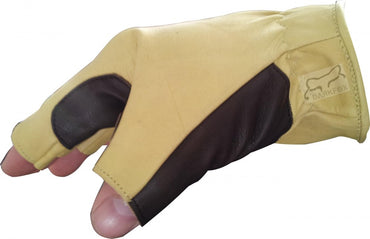 Guanto da arco, guanto da tiro a mano intera, anche quando si tira senza poggia freccia