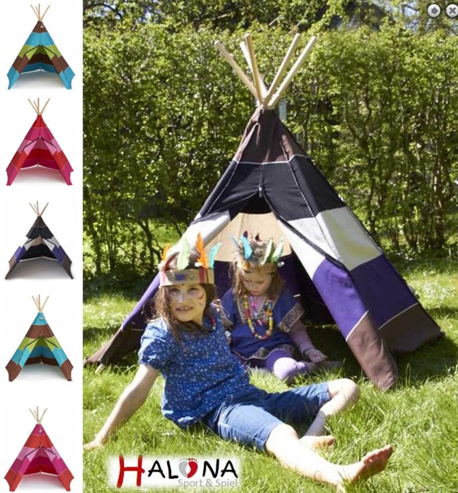 Tipi, tenda indiana in cotone, tenda da gioco, casetta per bambini