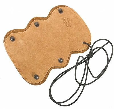 Armschutz f- Bogensport Halona Tradition aus Wildleder 19x13 cm
