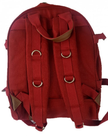 Rucksack HF-0001 Pure Hanf bordeaux