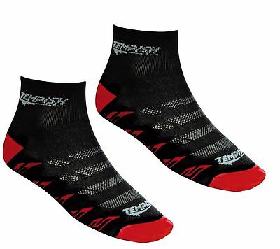 2 Paar Tempish BIKE Sportsocken, Jogging, Bike, Skating Socken schwarz 34-48