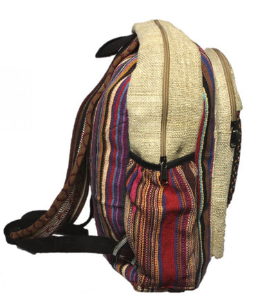 Rucksack Hemp cultbagz Hanf big lines purple