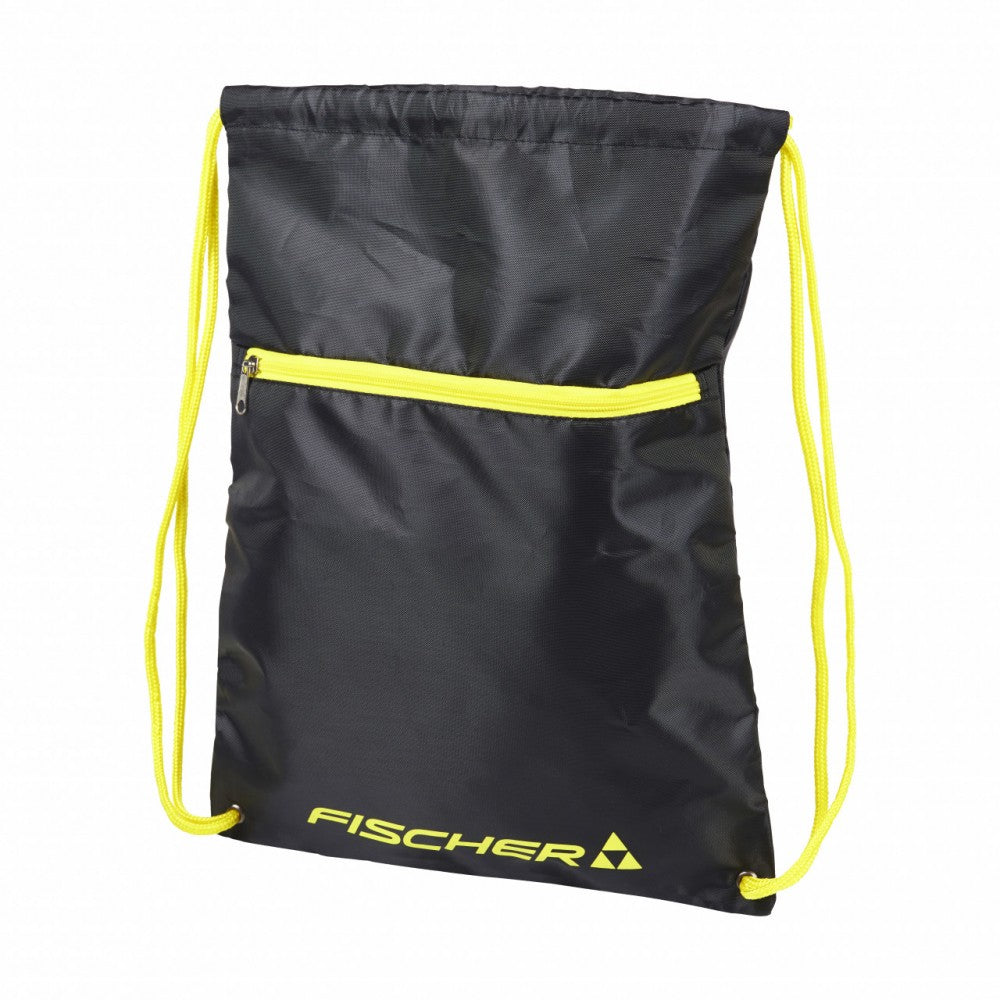 Fischer Gym Bag Sportbeutel, Turnbeutel H01919 schwarz/gelb