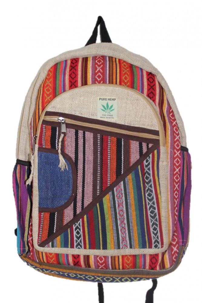 Rucksack Nepal hand made cultbagz multi colors