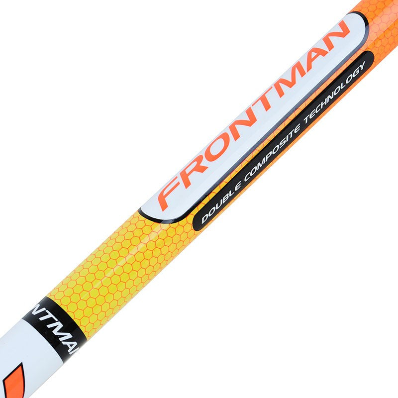 Floorballschläger Frontman zertifiziert, Unihockey Carbon Glasfaser 90-102 cm