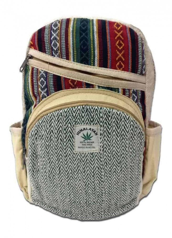 Rucksack aus Hanf, cultbagz Nepal hand made, HBG03