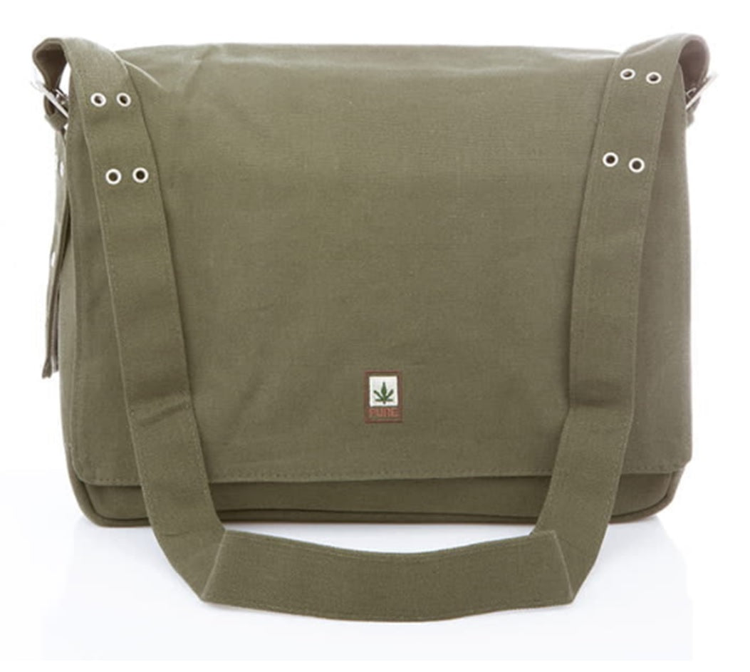 Hempro Überschlagtasche HV-0002 aus Hanffaser diverse Farben