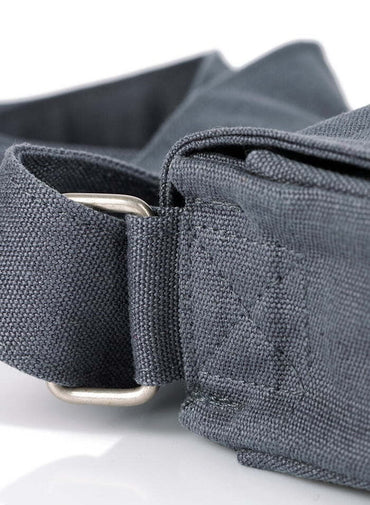 Schultertasche Pure Hemp aus Hanf/Baumwolle grau