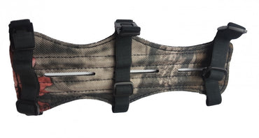 Ventilated forearm protection, arm protection with struts Sekula camo/black