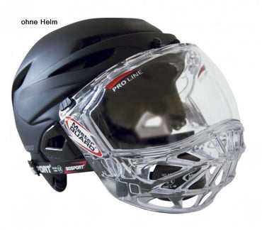 Combo hockey su ghiaccio con visiera intera Bosport Masterguard jun./sen.