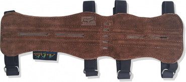Long sleeve protection for archery, upper and lower arm arm protection, velor leather