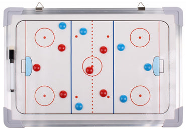 Lavagna allenamento hockey su ghiaccio, lavagna tattica 45x30 magnetica