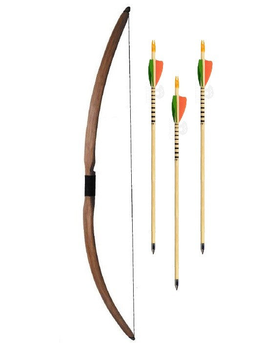 Maniky Rattanbogen 54", 24-30 lbs, Langbogen RH inkl. 3 Pfeile