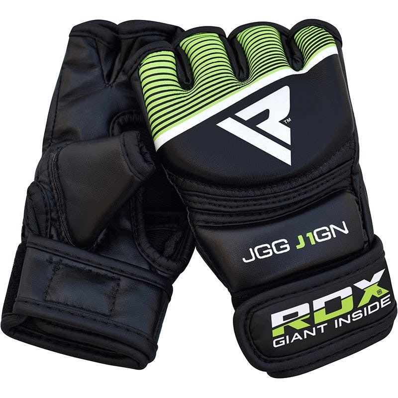 RDX J1 Kids MMA Training Handschuhe Fitness schwarz/grün – HockeyOne