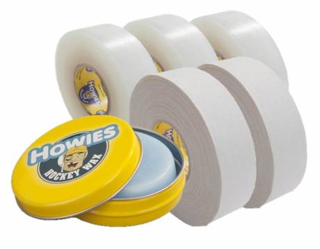 Howies 3 Rolls Clear, 2 Rolls White, 1 Tin Wax