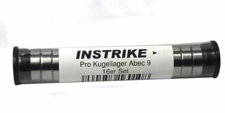 Instrike Kugellager ABEC 9 - 16er Pack 608zz