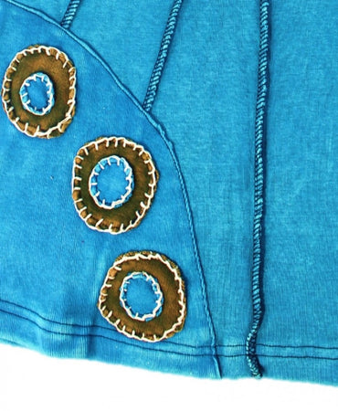 Tank Top Cultbagz Hippie style türkis 206 S-L