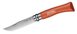 Opinel knife blue, carving knife, snap knife