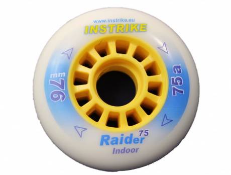 Instrike Inliner Rollen Indoor Hockey Raider 75a Gr. 59-80