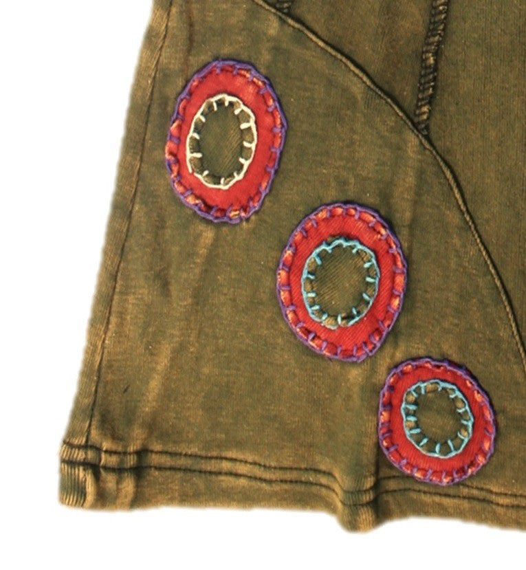 Tank Top Cultbagz Hippie style 206 SL khaki