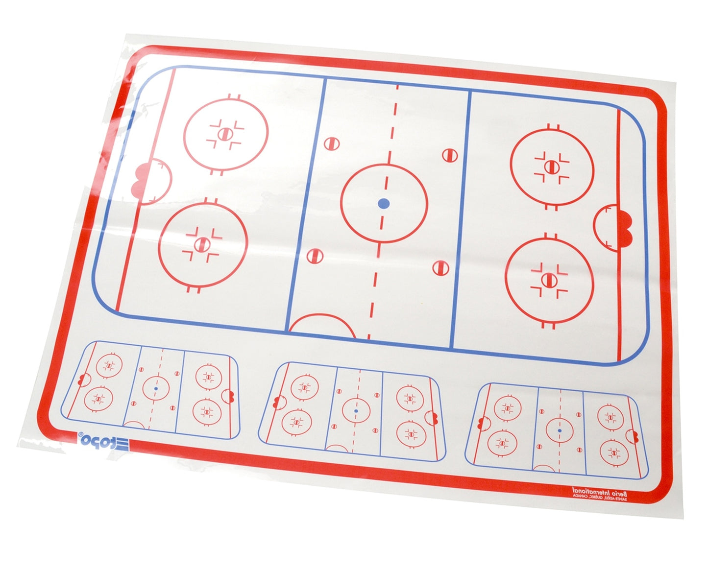 BERIO Coach Taktiktafel Klebefolie mittel 81 x 61 cm