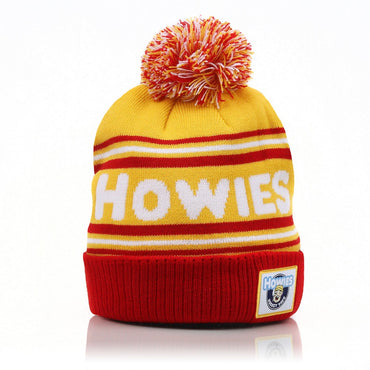 Beanie Howies Eishockey Alberta Clipper Mütze rot/gelb