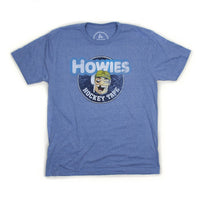 T-Shirt Howies Hockey Hometown vintage blau, Eishockdey T-Shirt
