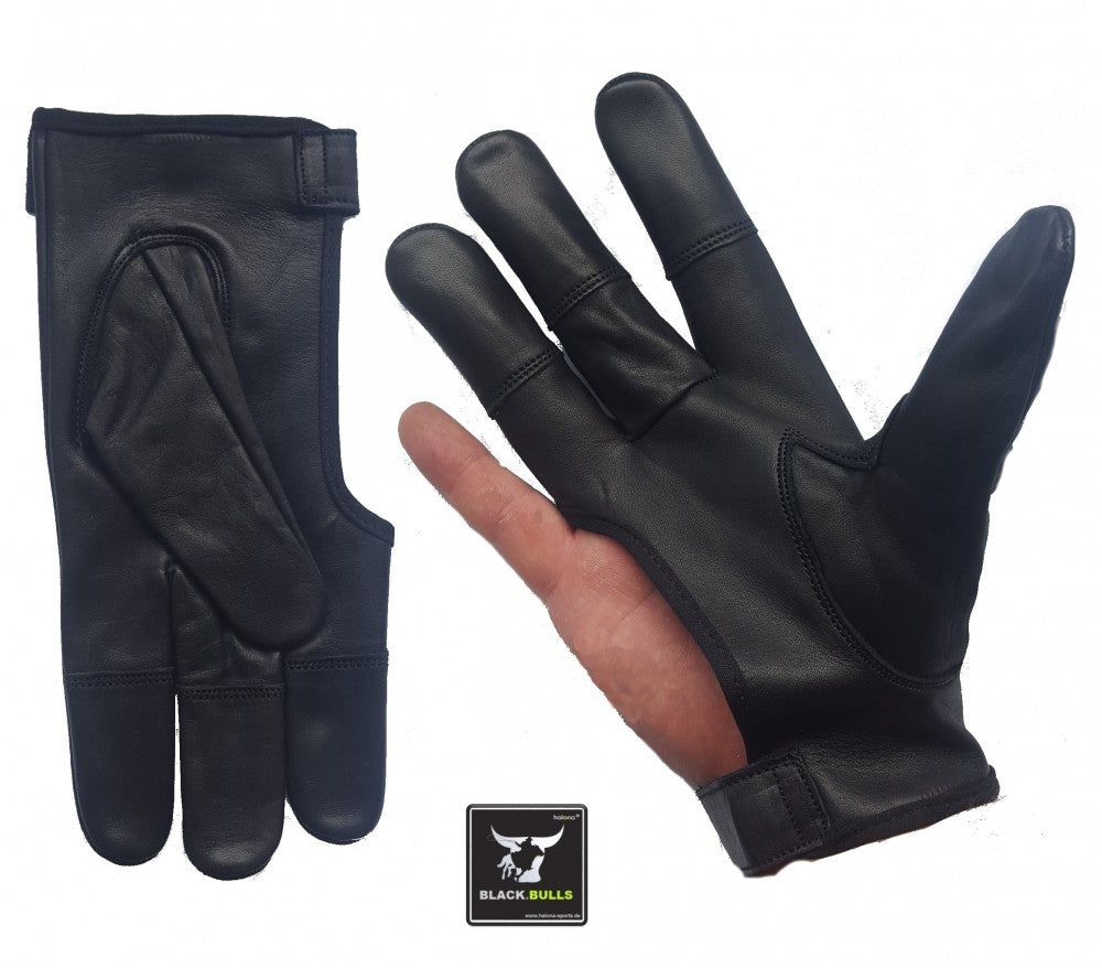 Guanti da tiro con l'arco Halona Full black.bulls PX803