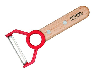 Schäler f. Kinder, Gemüseschäler Opinel Le petit Chef, Sparschäler, rostfrei