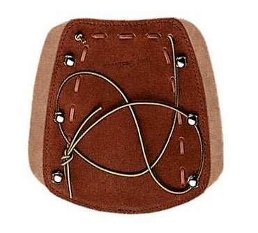 Armguard suede for archery traditionally by Neet junior and senior