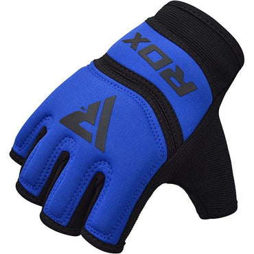 RDX Grappling Handschuh Gel X6 blau S-XL