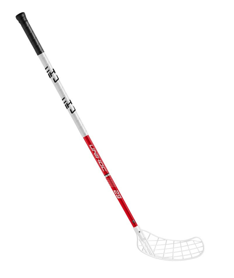 Unihoc Floorballschläger Player 29 rot/weiss 92-100cm
