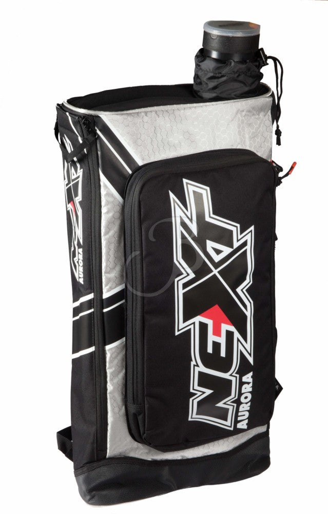 Backpack for archery, recurve bow bag Aurora Next archery bag black/grey