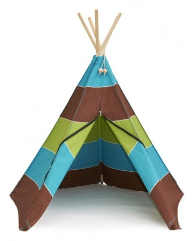 Tipi, Indianerzelt Baumwolle, Spielzelt, Spielhaus f. Kinder