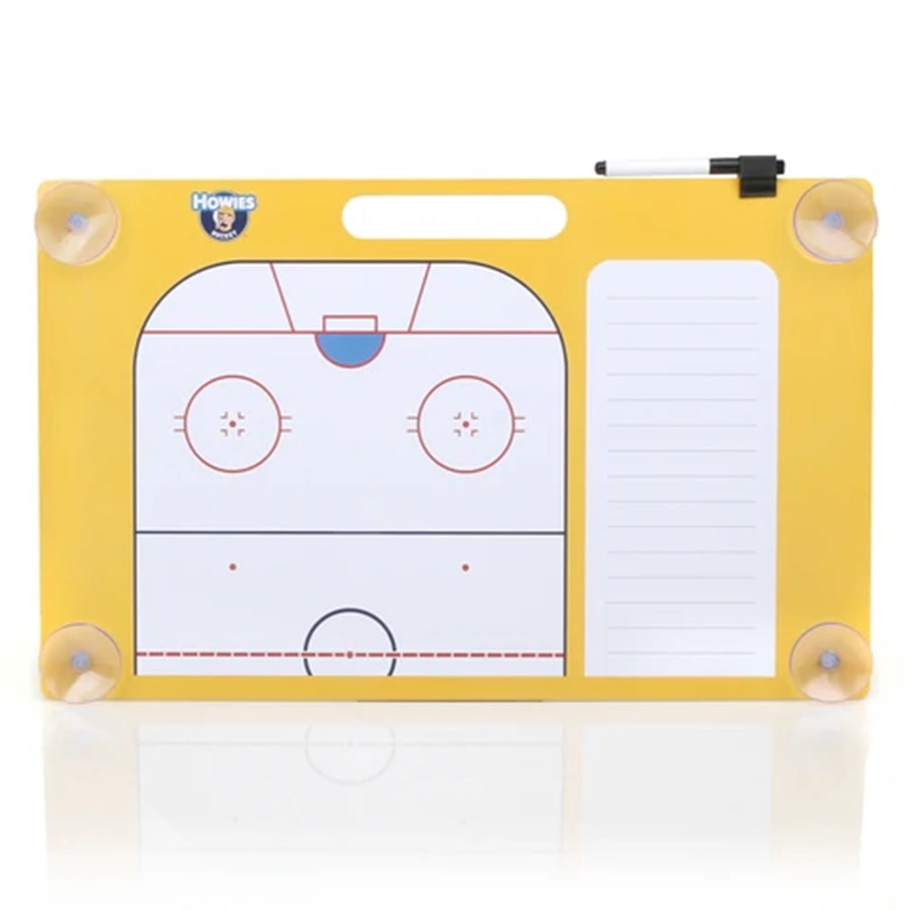 Howies Coach Board large mit Saugnäpfen - Taktikboard Coach Tafel 60x38cm