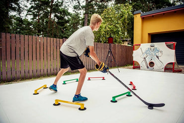 Hockey Training Drill Sticks Stickhandling 6 Stück von Hockeyrevolution