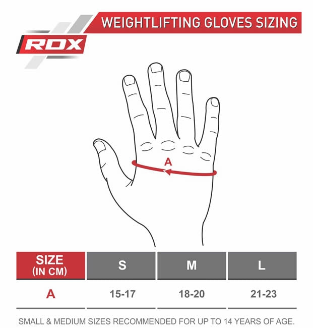 RDX Handschuh Gym Fitness Damen F24 S-L